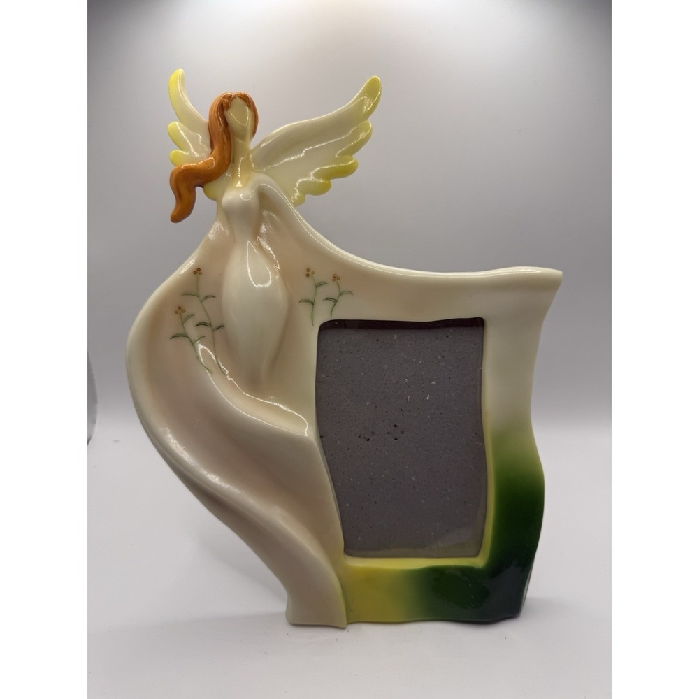 Cermamic‎ Angel Photo Frame( Photo 4.5x3 Inches)